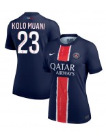 Paris Saint-Germain Randal Kolo Muani #23 Domácí Dres pro Dámské 2024-25 Krátký Rukáv